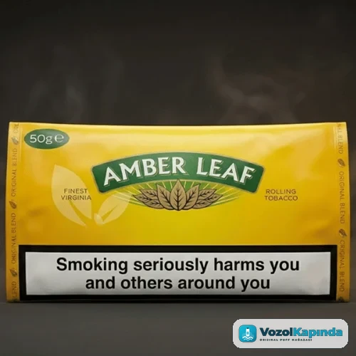 Amber Leaf Sarı ithal tütün - 50gr - Original Freeshop