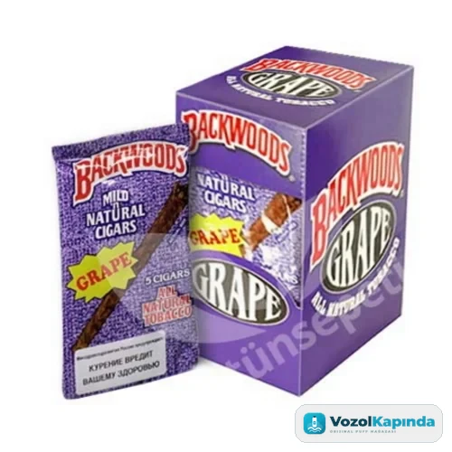 Backwoods Grape Islak Puro Satın Al - Üzüm aromalı - görsel 2