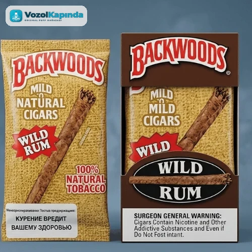 Backwoods Wild Rum Islak Puro - Rom Aromalı