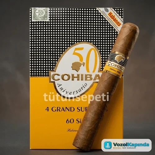 Cohiba 4 Grand Sublimes Puro Satın Al - 4's Gift Pack DOMİNİC