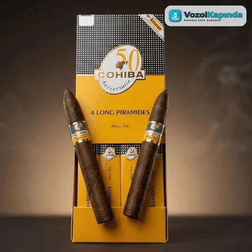 Cohiba Long Piramides Puro - 4's Gift Pack Satın Al DOMİNİC