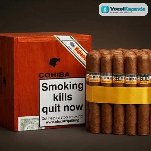 Cohiba Robustos Puro - 25'li Ahşap Kutu Satın Al DOMİNİC