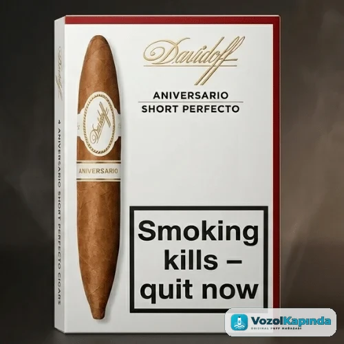 Davidoff Aniversario Short Perfecto Puro - 4's Gift Pack DOMİNİC