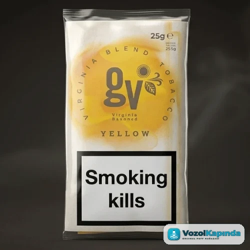 GV Smooth Sarı ithal tütün - 25gr