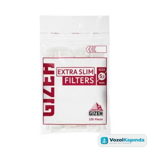 Gizeh Extra Slim Poşet Sigara Sarma Filtresi