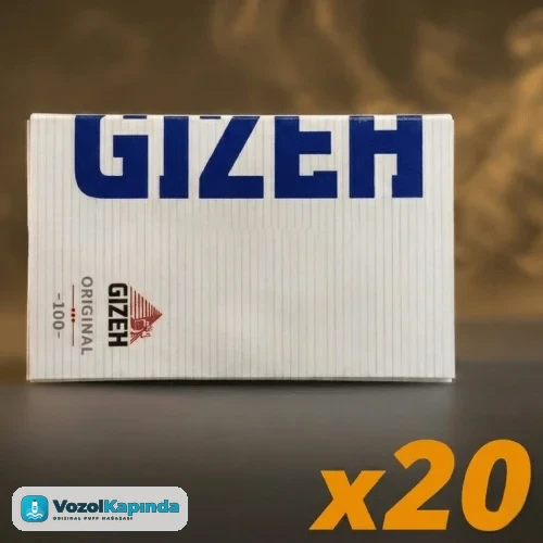 Gizeh Original Double sarma kağıdı Mavi - 20'li Box