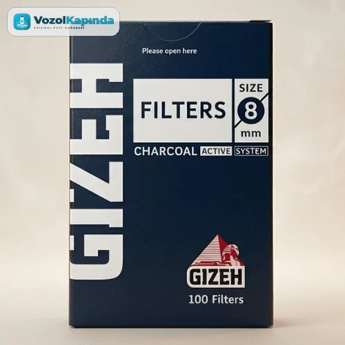 Gizeh Pop-Up Kalın 8mm Kömürlü Filtre