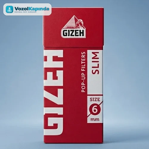 Gizeh Pop-Up Slim Sigara Sarma Filtresi