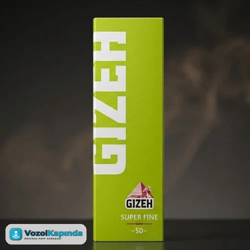 Gizeh Yeşil Super Fine Sigara Kağıdı - Tekli