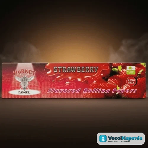 Hornet Strawberry Çilek aromalı sarma kağıdı - King Size