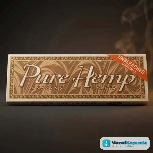 Pure Hemp Unbleached %100 Organik sigara sarma kağıdı