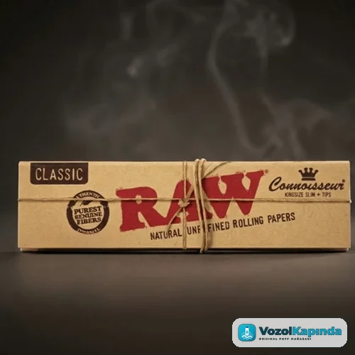 RAW Classic King Size Zıvanalı Sigara Kağıdı