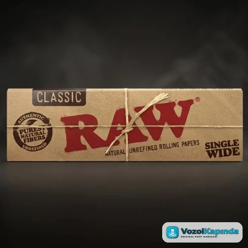 RAW Classic Single Wide sigara kağıdı tekli