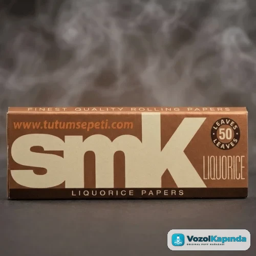 SMK Liquorice Likör Aromalı sigara sarma kağıdı - Tekli