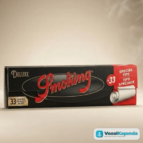 Smoking Deluxe King Size Zıvanalı Sigara Kağıdı