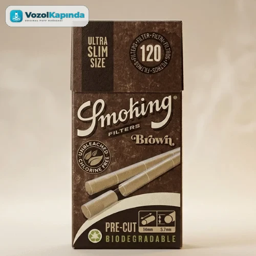 Smoking Organik Precut Ultra Slim Sarma Filtresi