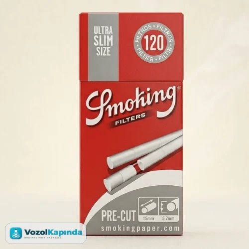 Smoking Precut Ultra Slim Kutu Sigara Sarma Filtresi