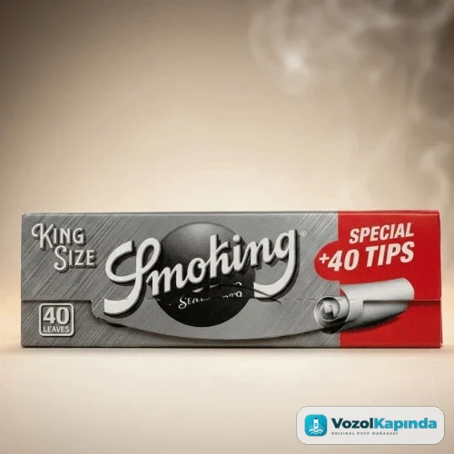 Smoking Special Silver King Size Sarma Kağıdı - Zıvanalı