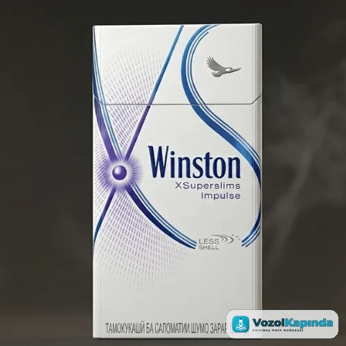 Winston XSuperslim Impulse sigara - Böğürtlen aromalı