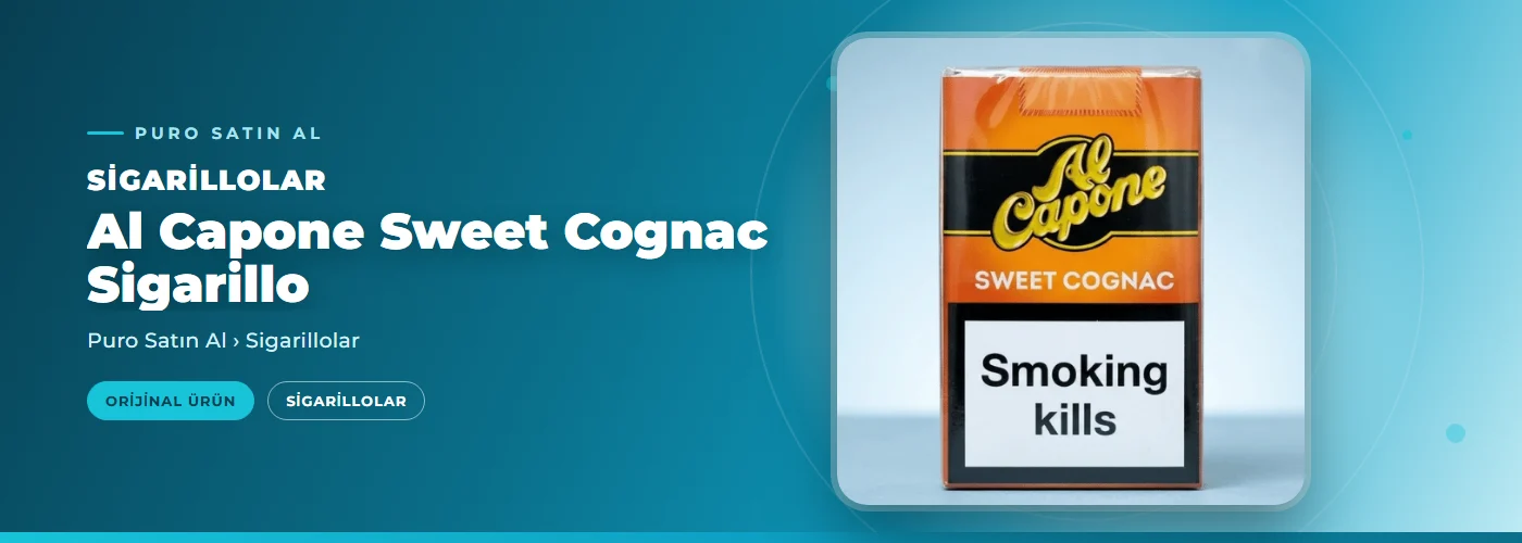 Al Capone Sweet Cognac Sigarillo Satın Al