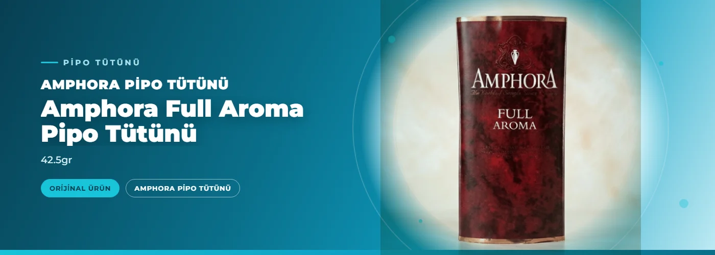 Amphora Full Aroma Pipo Tütünü – 42.5gr