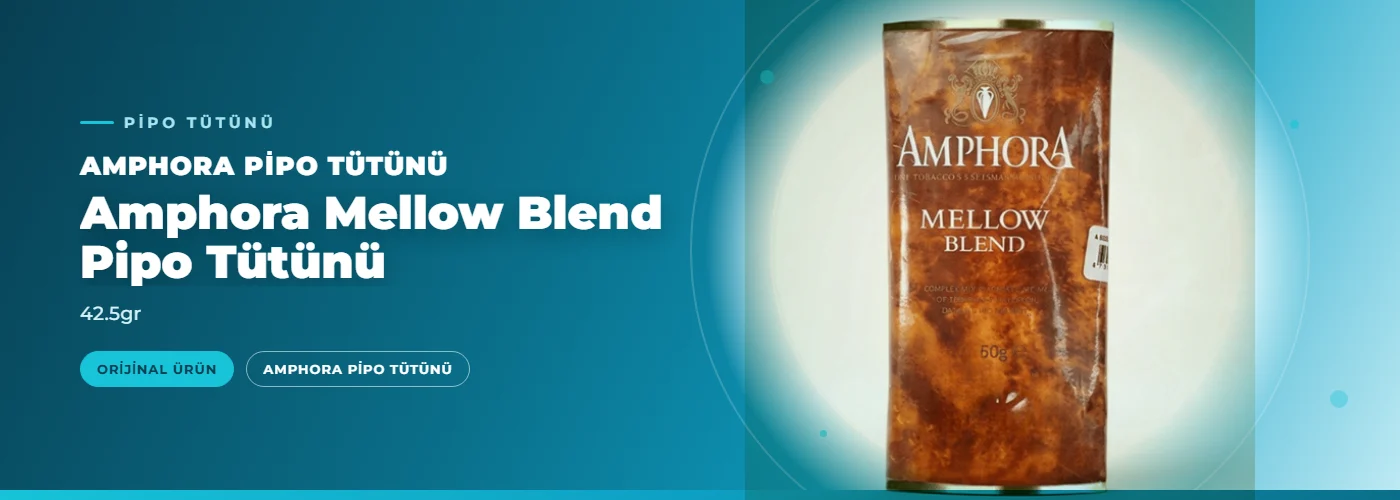 Amphora Mellow Blend Pipo Tütünü – 42.5gr
