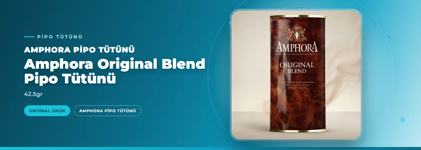 Amphora Original Blend Pipo Tütünü – 42.5gr
