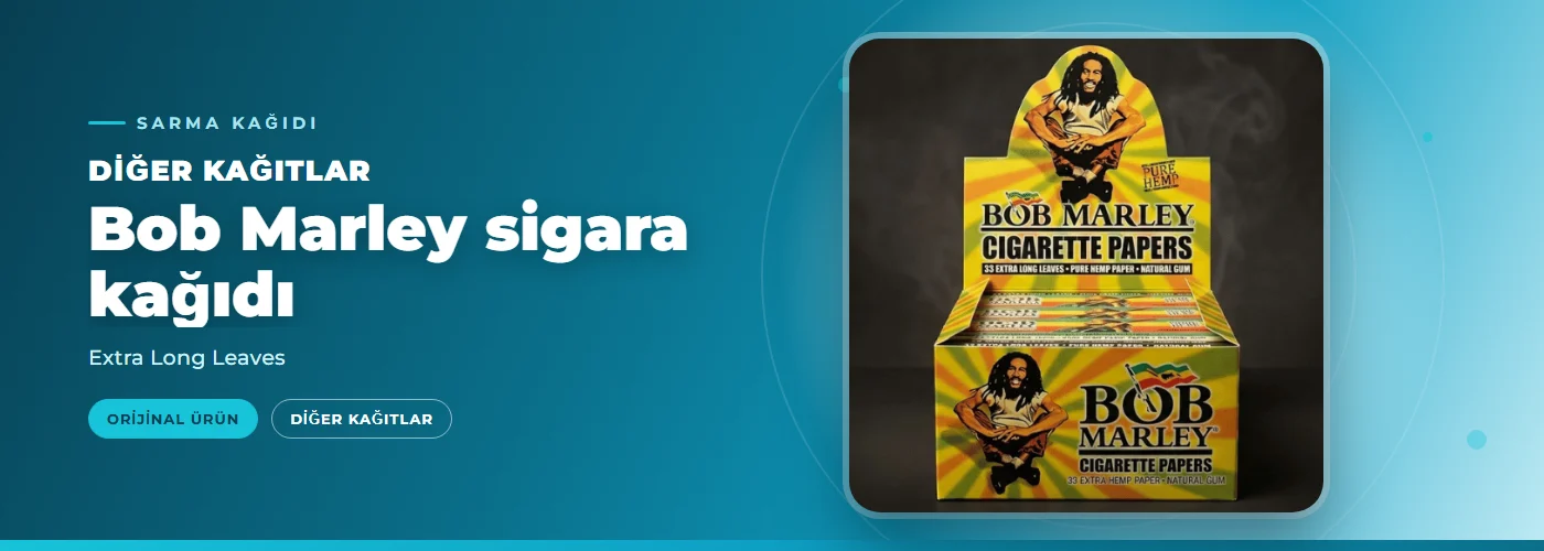 Bob Marley sigara kağıdı – Extra Long Leaves