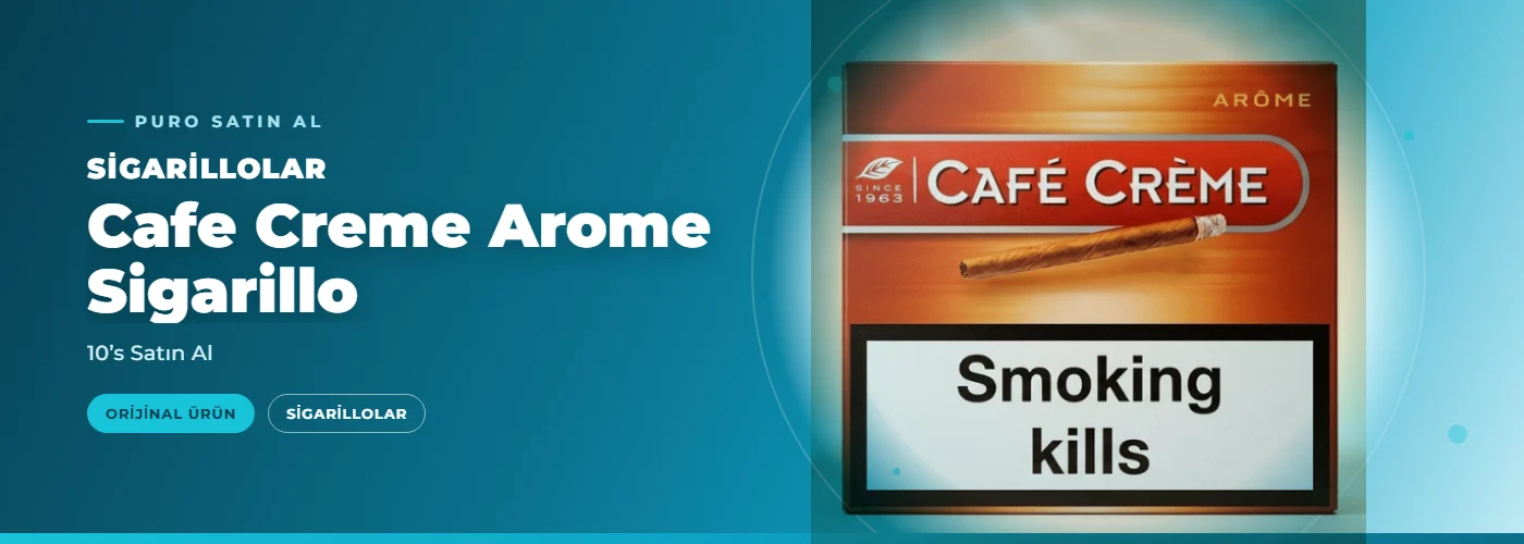 Cafe Creme Arome Sigarillo – 10’s Satın Al