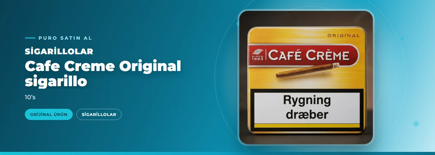Cafe Creme Original sigarillo – 10’s