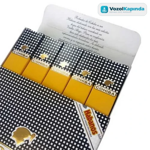 Cohiba Robustos Puro Satın Al- 5's Gift Pack DOMİNİC - görsel 2