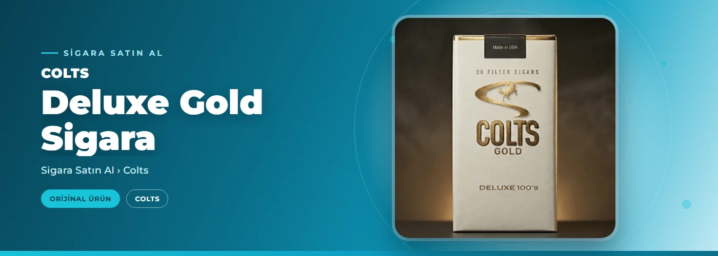 Colts Deluxe Gold Sigara