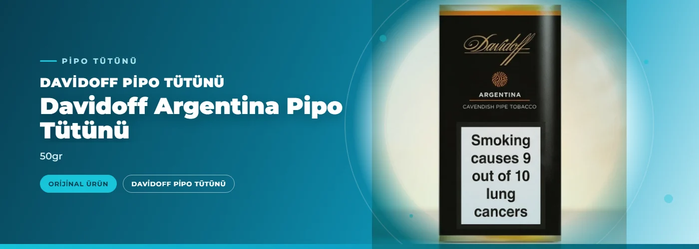 Davidoff Argentina Pipo Tütünü – 50gr