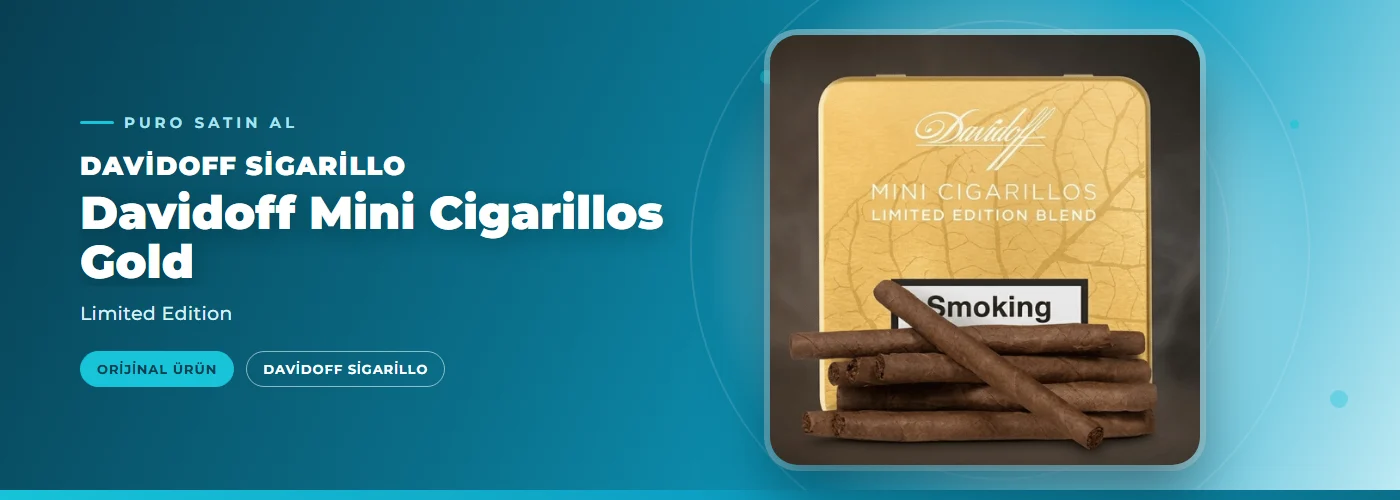 Davidoff Mini Cigarillos Gold – Limited Edition