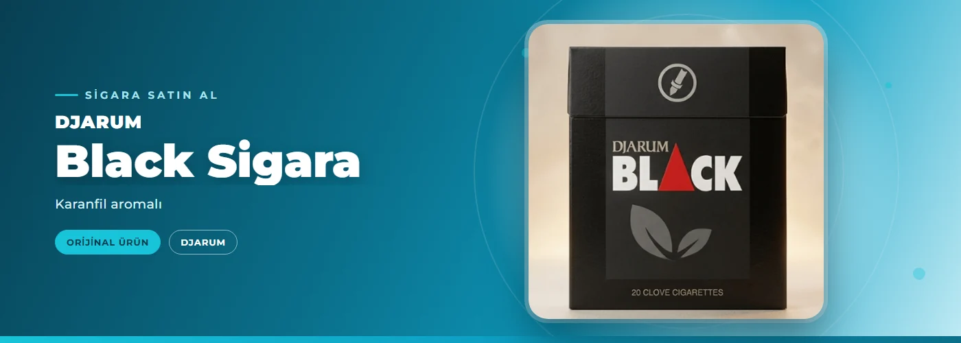 Djarum Black Sigara Satın Al – Karanfil aromalı
