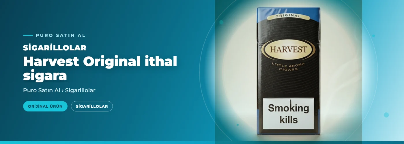 Harvest Original ithal sigara Satın Al