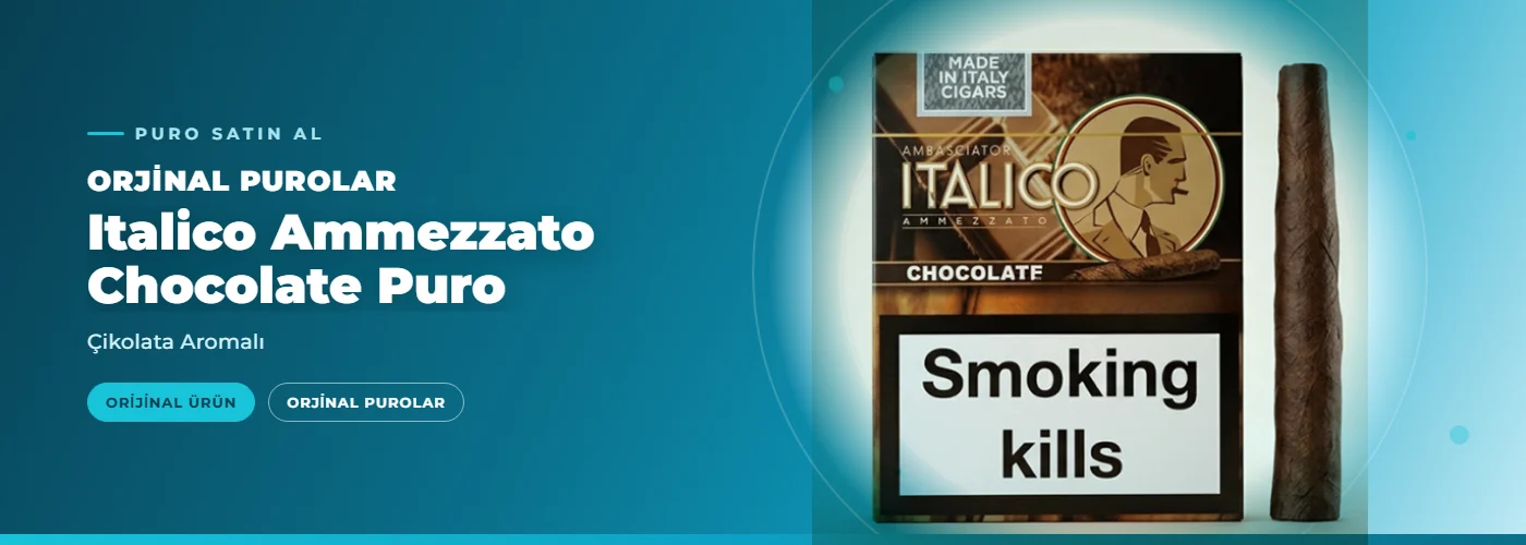 Italico Ammezzato Chocolate Puro – Çikolata Aromalı