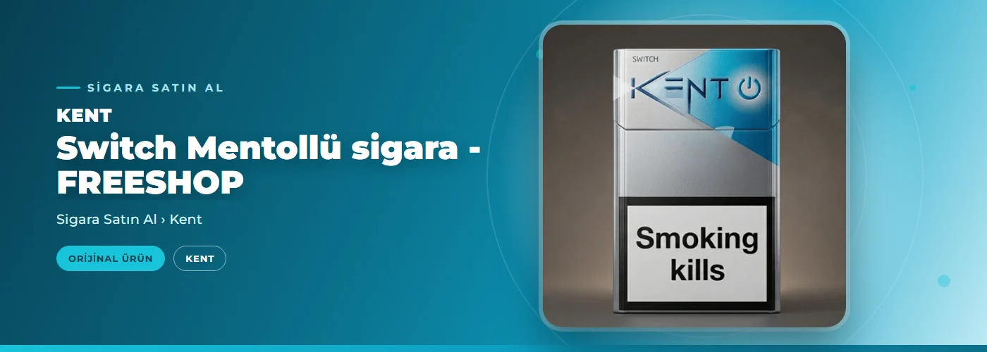 Kent Switch Mentollü sigara Satın Al- FREESHOP