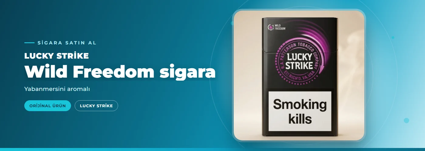 Lucky Strike Wild Freedom sigara – Yabanmersini aromalı