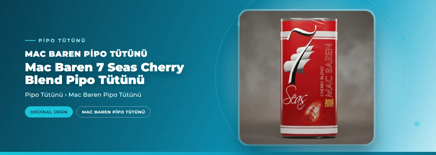 Mac Baren 7 Seas Cherry Blend Pipo Tütünü