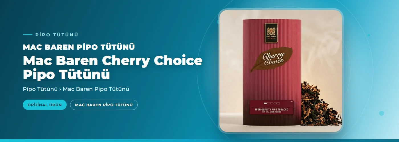 Mac Baren Cherry Choice Pipo Tütünü