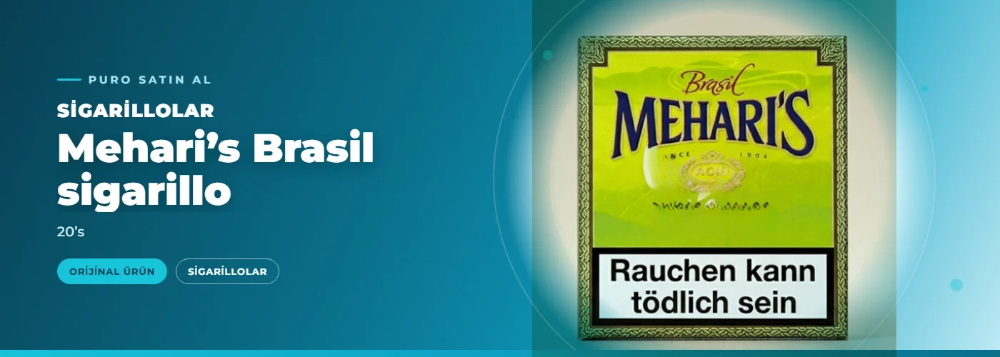 Mehari’s Brasil sigarillo – 20’s