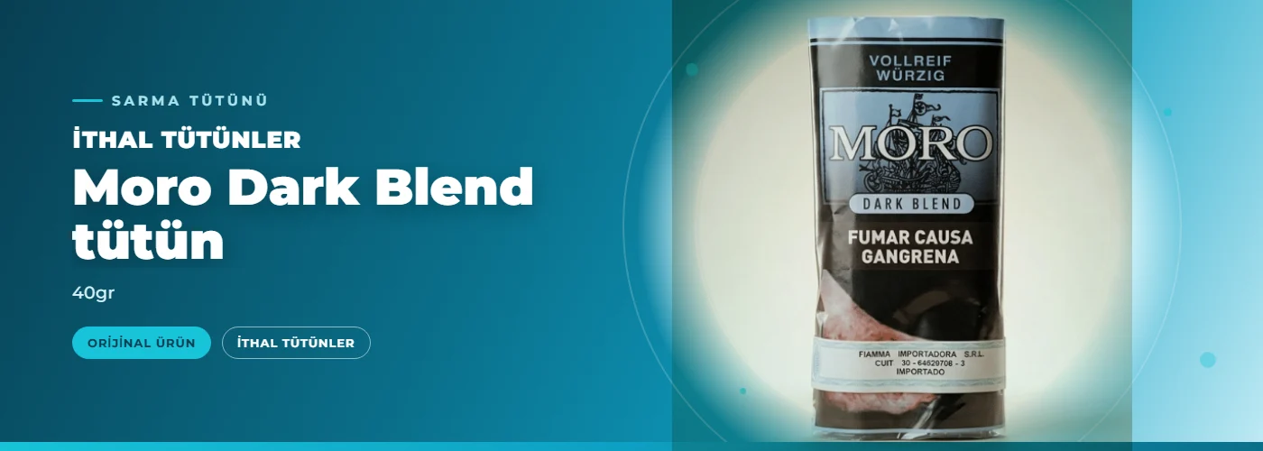 Moro Dark Blend tütün – 40gr