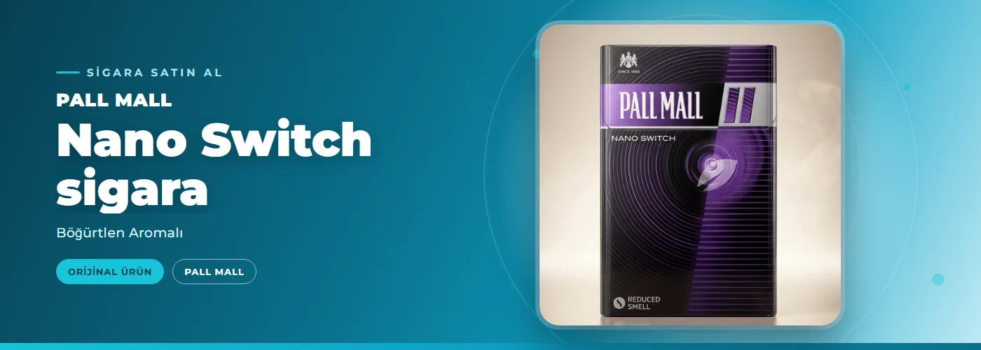 Pall Mall Nano Switch sigara – Böğürtlen Aromalı