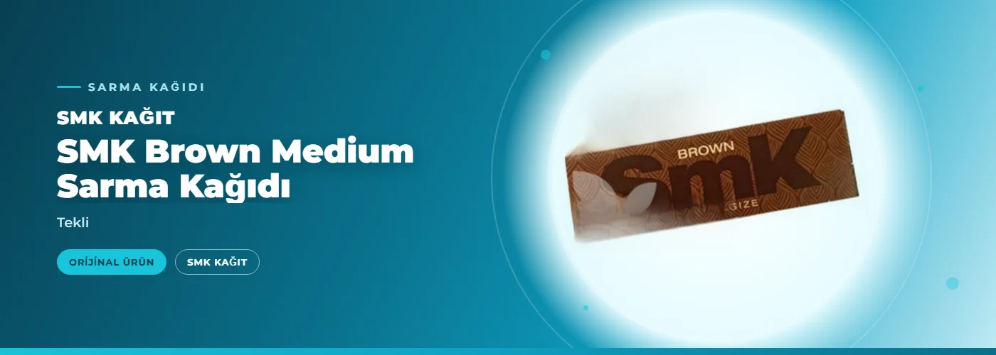 SMK Brown Medium Sarma Kağıdı – Tekli