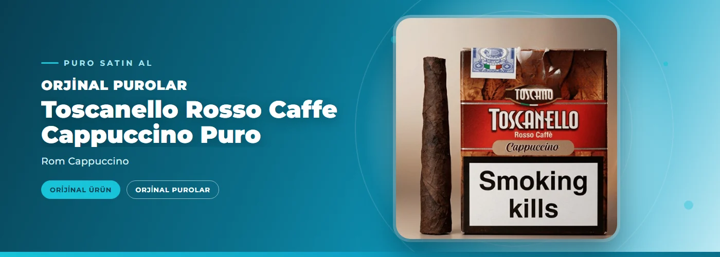 Toscanello Rosso Caffe Cappuccino Puro – Rom Cappuccino