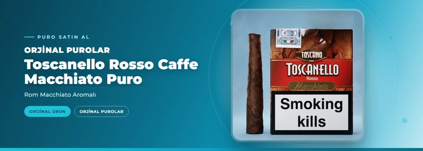 Toscanello Rosso Caffe Macchiato Puro Satın Al – Rom Macchiato Aromalı