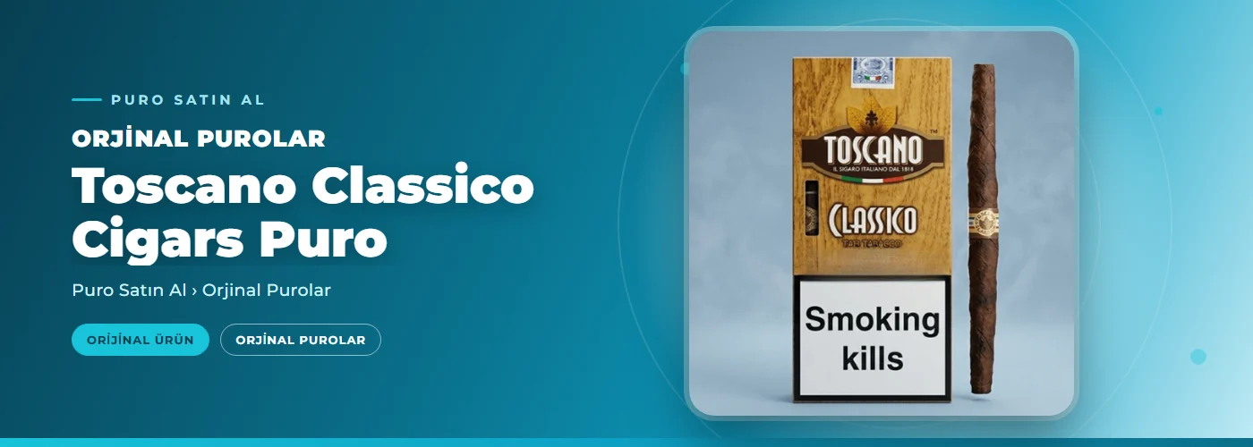 Toscano Classico Cigars Puro Satın Al