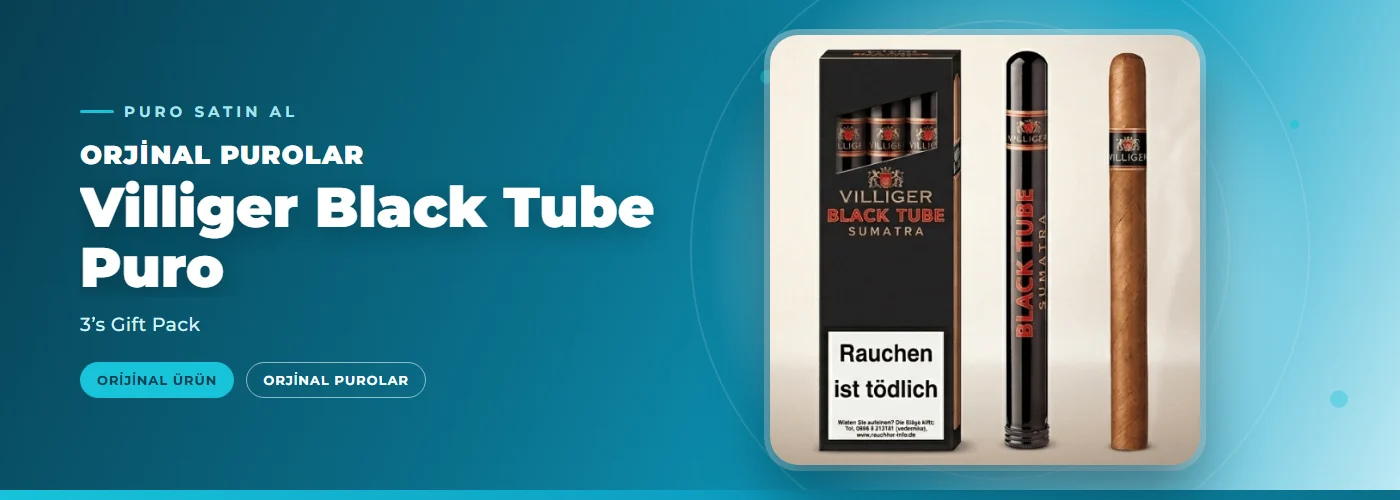 Villiger Black Tube Puro – 3’s Gift Pack