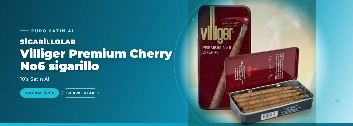 Villiger Premium Cherry No6 sigarillo – 10’s Satın Al